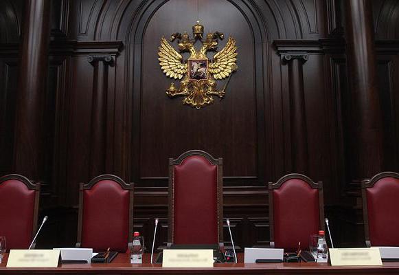 סוגים של בתי המשפט החוקתיים של הפדרציה הרוסית